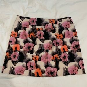 J.Crew Multicolored Mini Skirt